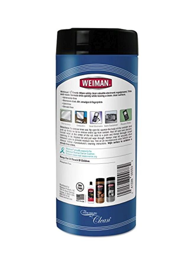 Weiman E-Tronic Wipes White 30x7x8inch - Image 2