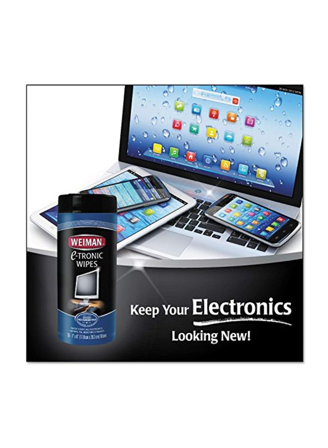 Weiman E-Tronic Wipes White 30x7x8inch - Image 3
