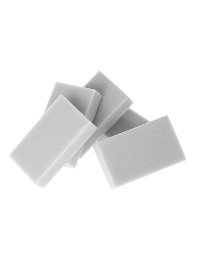 طقم إسفنجات تنظيف مكون من 40 قطعة رمادي 24x10x20سم - Image 2