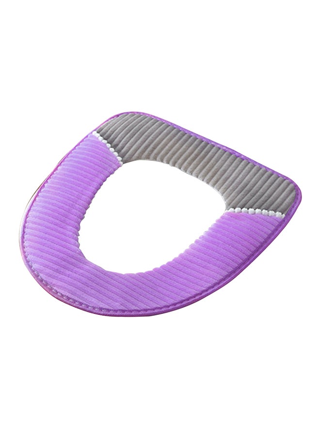 Soft Toilet Seat Cushion Purple 43X1.5X35cm - Image 1