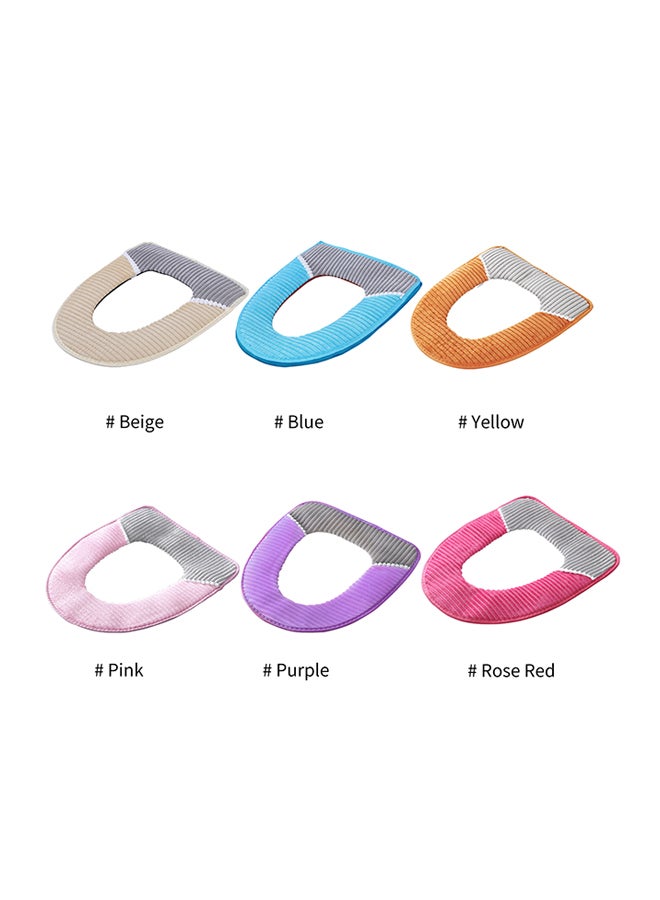 Soft Toilet Seat Cushion Purple 43X1.5X35cm - Image 3