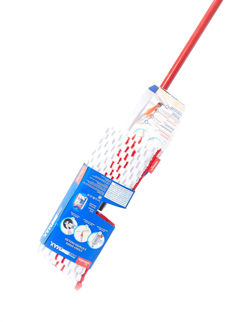 فيليدا ممسحة أرضية بروميست ماكس بتصميم مسطح أحمر/أبيض - Image 2