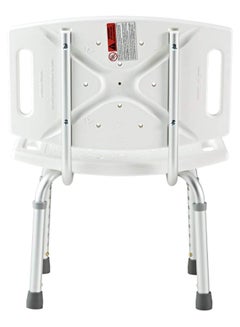 DELTA FAUCET Adjustable Height Shower Chair White  - Image 2