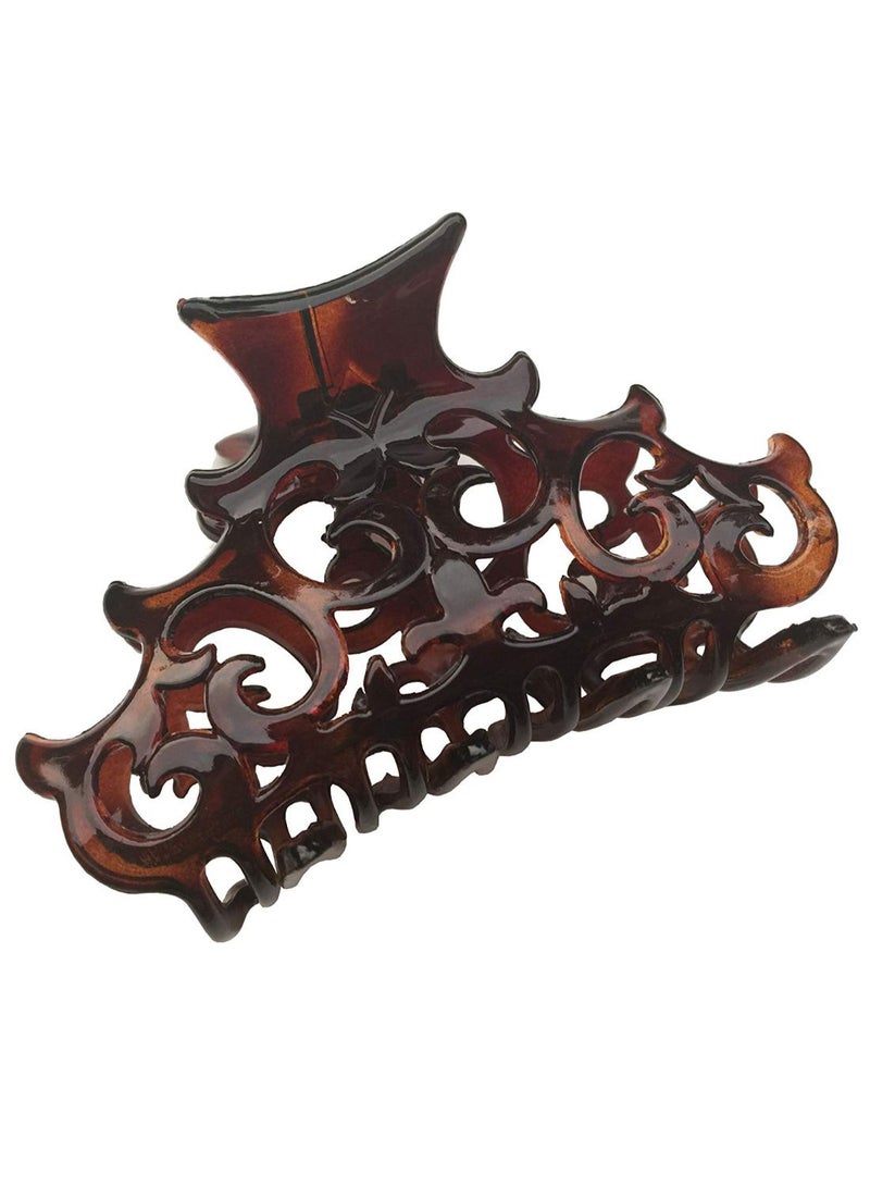 French Beau Jaw Hair Clutcher Tortoise 3.5inch