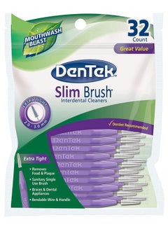 Dentek 32-Piece Slim Brush Interdental Cleaner Set 