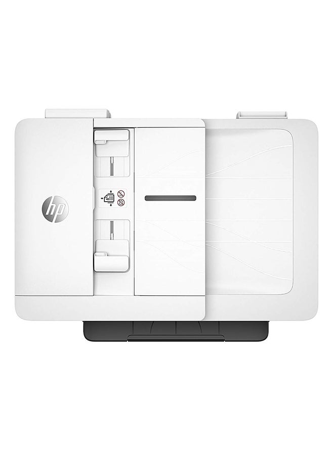 HP - OfficeJet Pro 7740 Wide Format All-In-One Printer With Print/Copy/Scan/WiFi Function,G5J38A White - Image 1