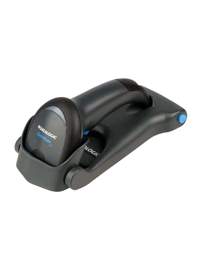 DATALOGIC - Quick Scan Lite Handheld Bar CodeScanner Black/Blue - Image 1