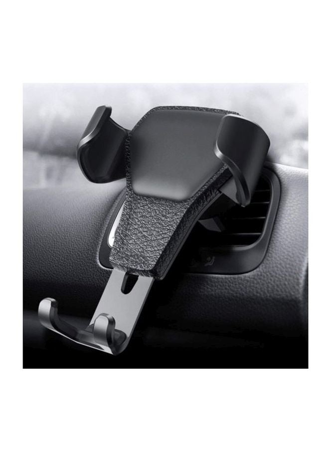 صن شاين حامل هاتف للسيارة أسود/فضي - Image 2