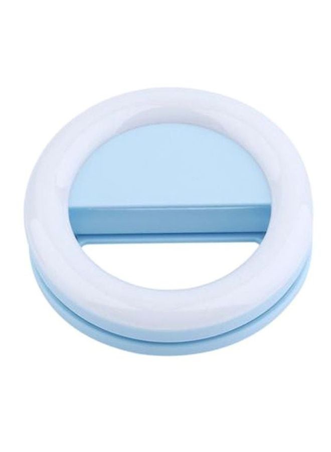 إضاءة LED على شكل حلقة لإضاءة الفلاش أثناء تصوير السيلفي أزرق - Image 2