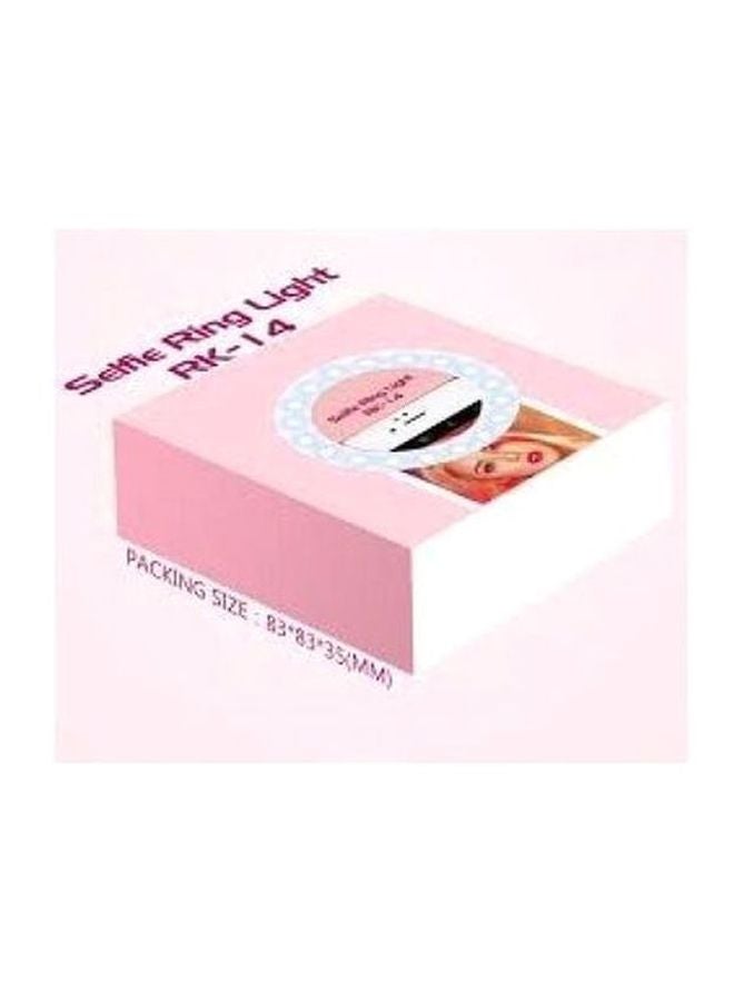 إضاءة LED على شكل حلقة لإضاءة الفلاش أثناء تصوير السيلفي أزرق - Image 5