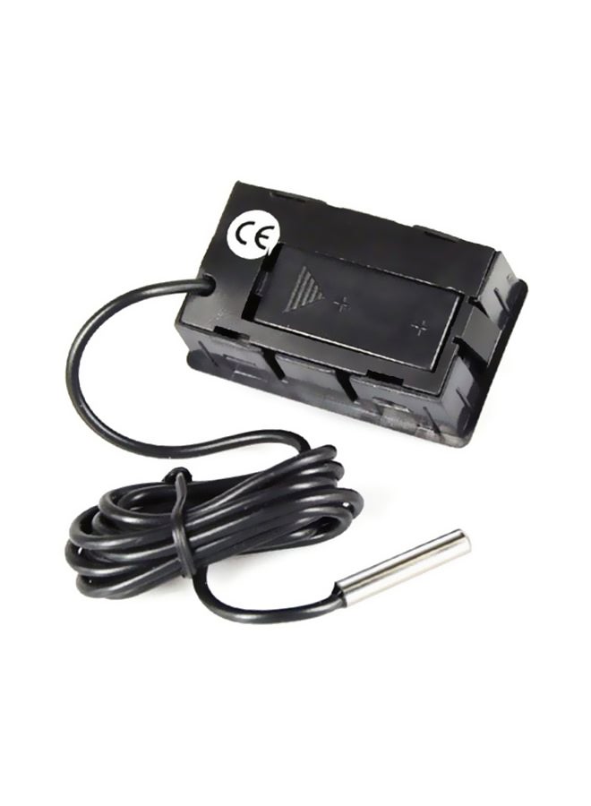 طقم ميزان حرارة رقمي محمول مكون من 3 قطع B074BSC1XD أسود  - Image 2