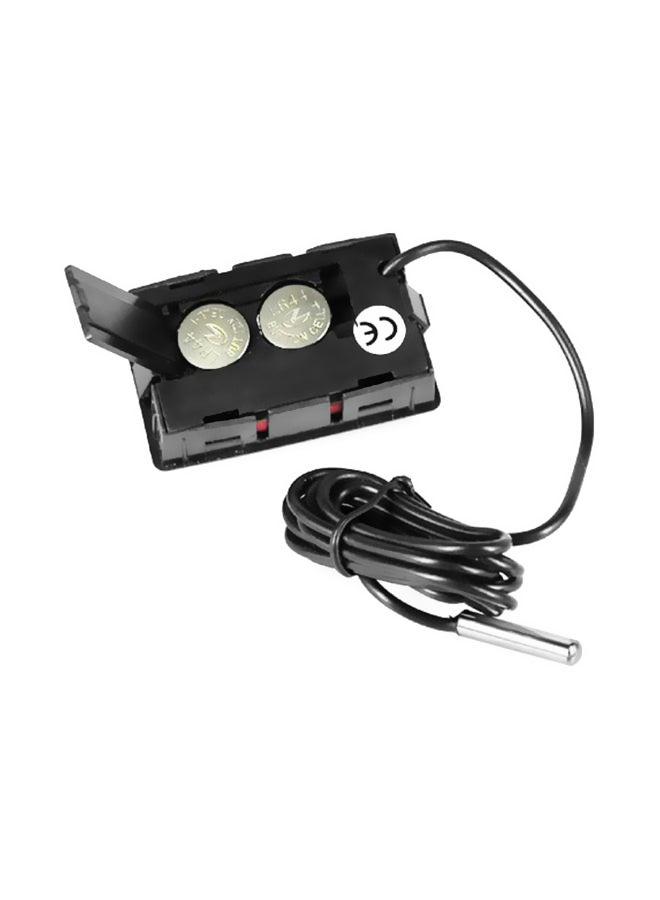 طقم ميزان حرارة رقمي محمول مكون من 3 قطع B074BSC1XD أسود  - Image 3