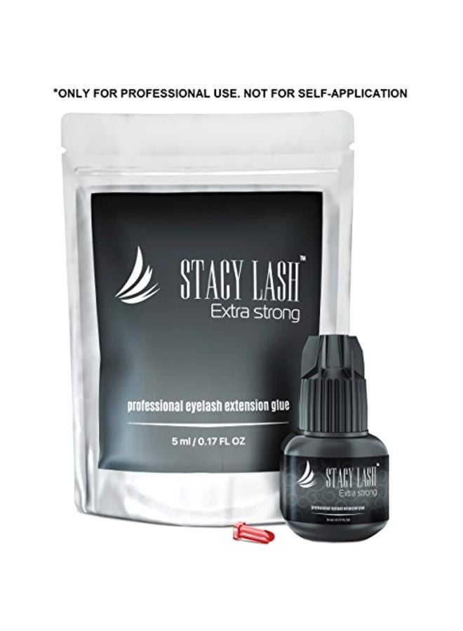 Stacy Lash Extra Strong Eyelash Extension Glue Black - Image 4