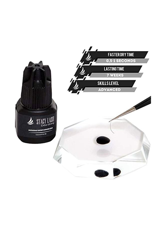 Stacy Lash Extra Strong Eyelash Extension Glue Black - Image 3