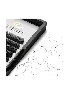 EYEMEI 12-Row Eyelash Extensions Black  - Image 4