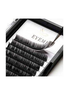 EYEMEI 12-Row Eyelash Extensions Black  - Image 5