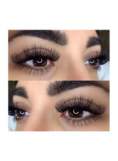 EYEMEI 12-Piece D Curl False Eyelashes Black  - Image 3