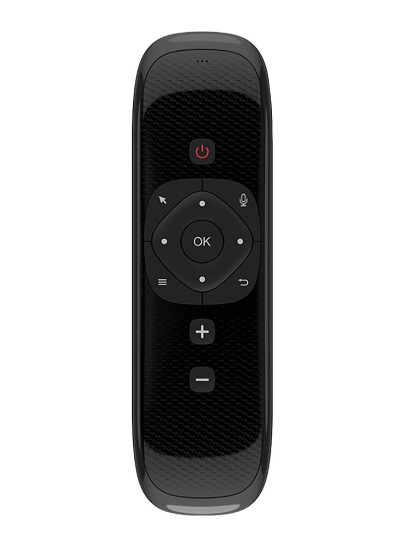 Wechip 3-In-1 Air Mouse Wireless Keyboard With Touchpad Mouse And Remote Control Black - Image 2