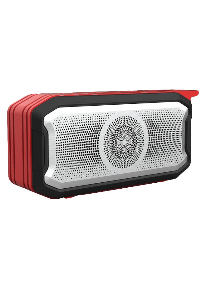 X3 Wireless Waterproof Bluetooth Speaker Red/Grey/Silver - Image 1