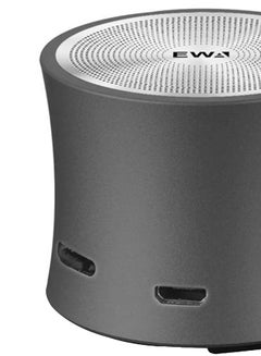 EWA A104 Portable Bluetooth Stereo Multimedia Speaker Grey/Silver  - Image 2