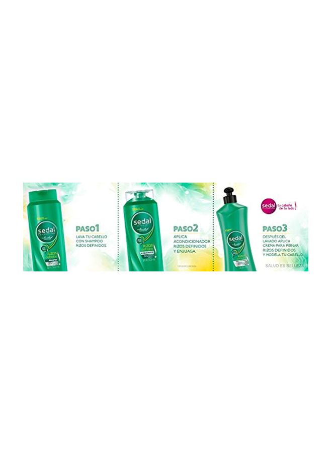 Sedal 2 In 1 Rizos Definidos Shampoo 340ml  - Image 2