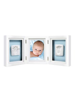 pearhead Hand And Footprint Deluxe Desk Photo Frame  - Image 1