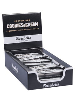 Barebells Cookies And Cream Protein Bar of 55g Pack Of 12  - Image 3