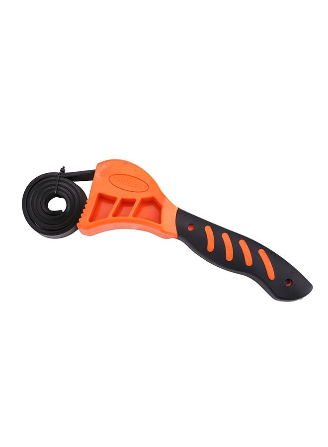HORUSDY Rubber Strap Wrench Orange/Black 8inch - Image 2