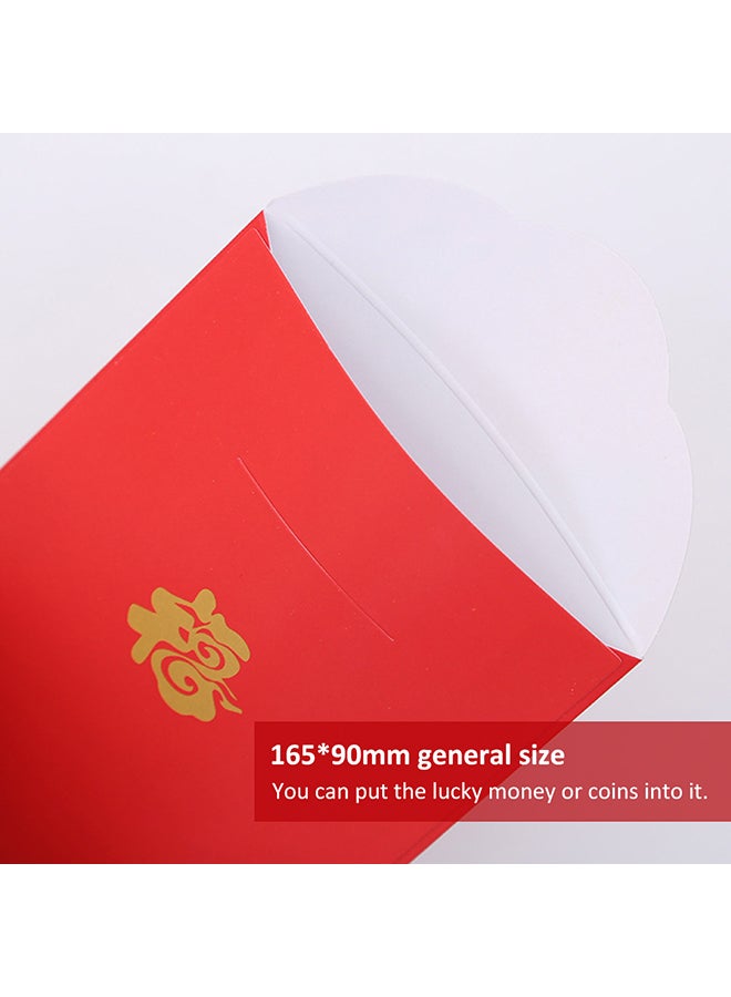 Generic 6-Piece 2020 Chinese Mouse Rat Envelopes Red  - Image 4