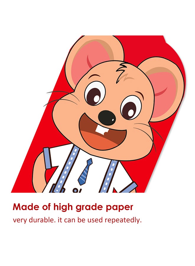 Generic 6-Piece 2020 Chinese Mouse Rat Envelopes Red  - Image 4