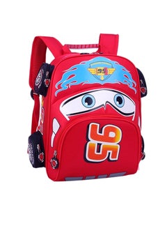 Generic Stylish Polyester Backpack Red 