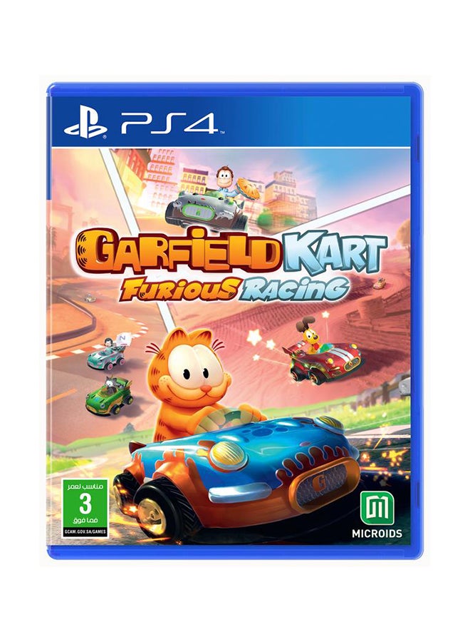 MICROIDS Garfield Kart Furious Racing - English/Arabic - KSA Version) - PlayStation 4 (PS4)