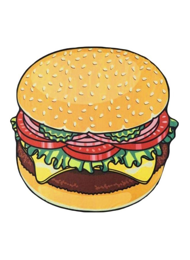 منشفة شاطئ مطبوعة متعدد الألوان One Size - Image 1