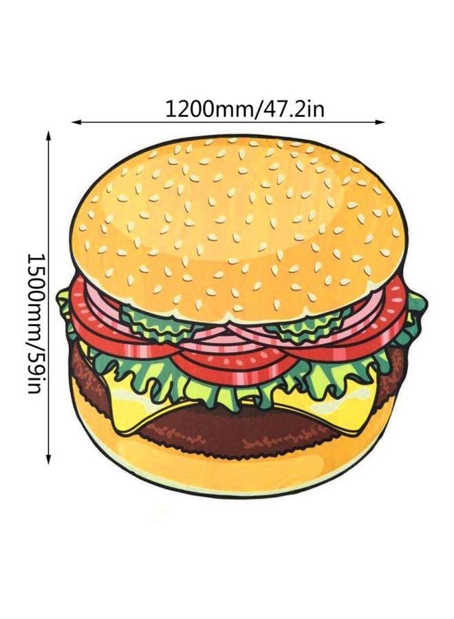 منشفة شاطئ مطبوعة متعدد الألوان One Size - Image 4