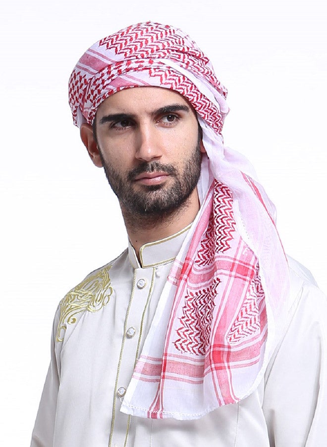 Generic - Soft Fabric Hijab Red - Image 1