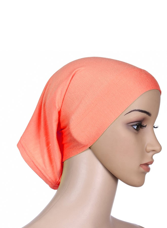 Generic Solid Design Shaela Scarf Hijab Orange  - Image 2