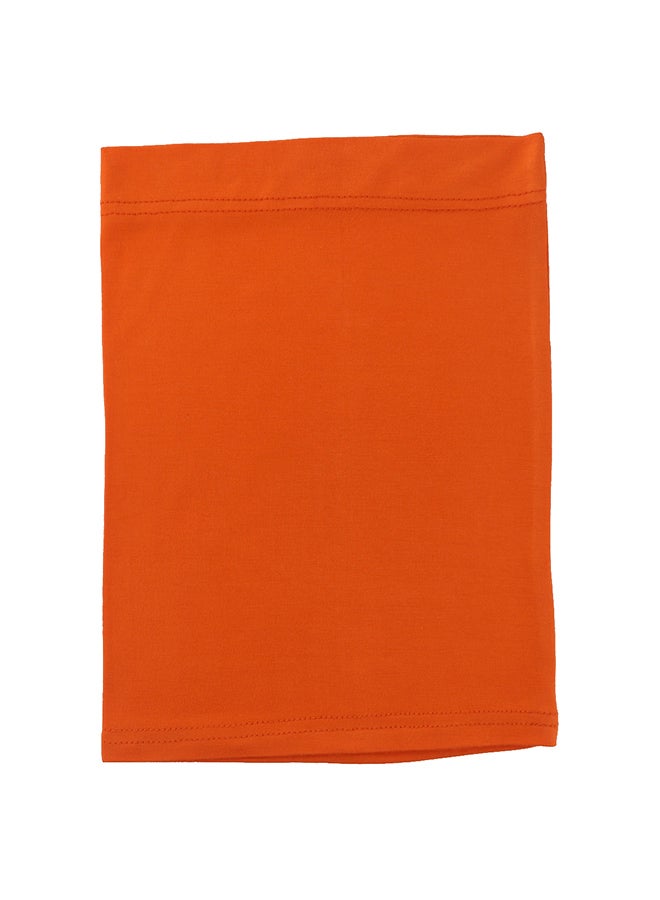 Generic Solid Design Shaela Scarf Hijab Orange  - Image 1