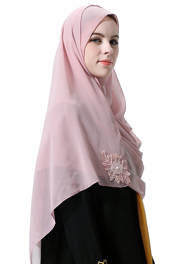 Generic - Soft Fabric Hijab Deep Pink - Image 1