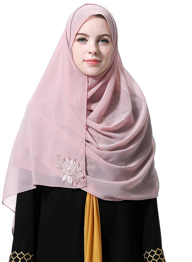 Generic - Soft Fabric Hijab Deep Pink - Image 1