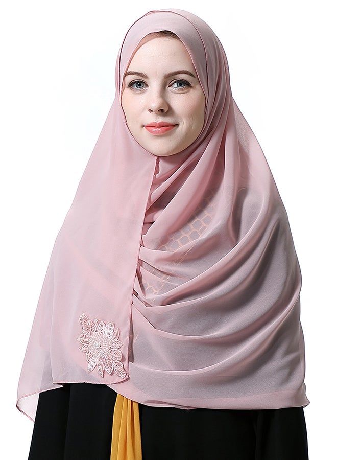 Generic - Soft Fabric Hijab Deep Pink - Image 1