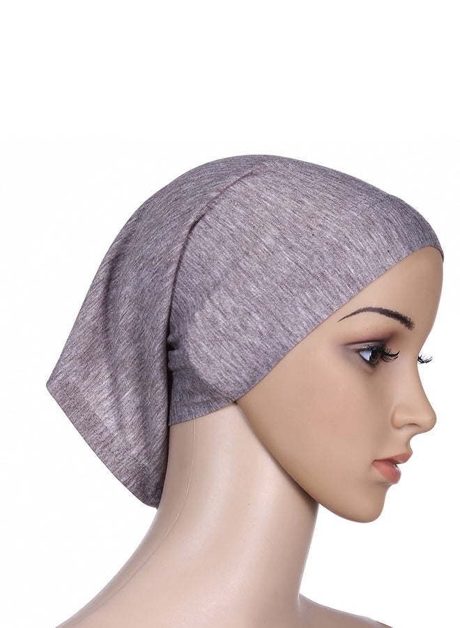 Solid Design Shaela Scarf Hijab Grey - Image 2