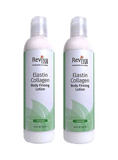 Reviva Labs Pack Of 2 Elastin Collagen Body Firming Lotions 236ml  - Image 1