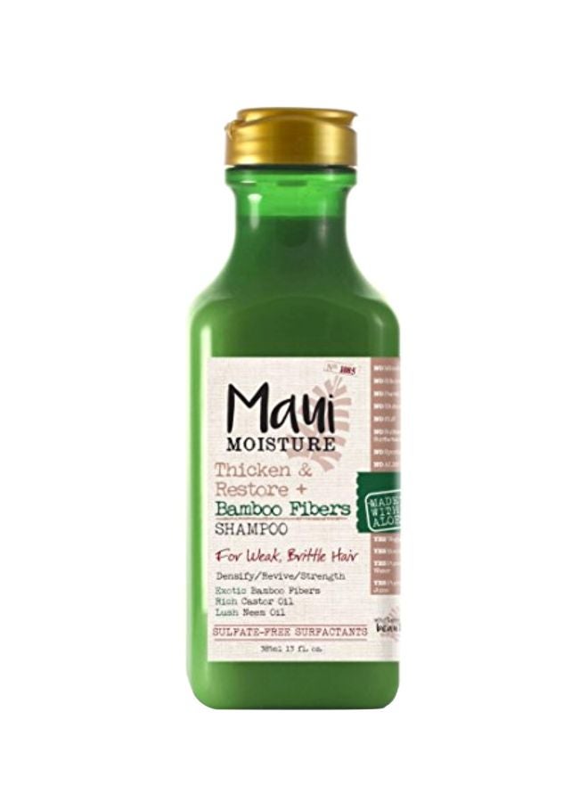 MAUI MOISTURE Thicken Plus Restore Bamboo Fibers Shampoo 385ml