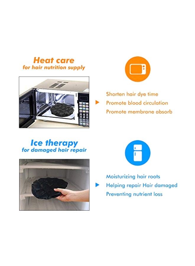 locisne Cordless Deep Conditioning Hair Treatment Cap Black  - Image 5