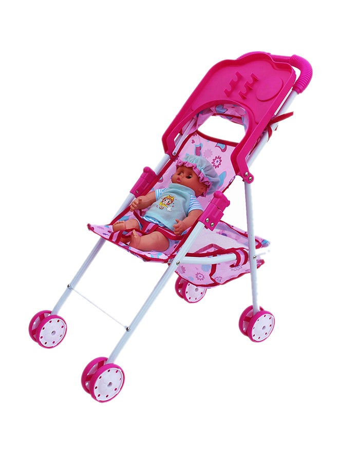 KITIKITTZ Play House Stroller With Doll And Storage - Image 1