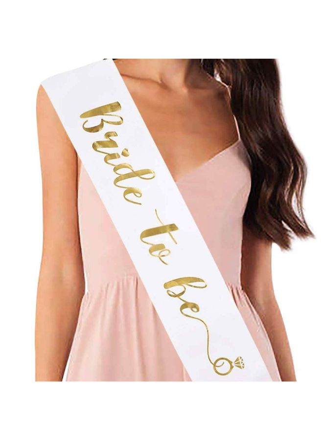 Party Propz - Bride To Be Printed Party Sash - Image 1