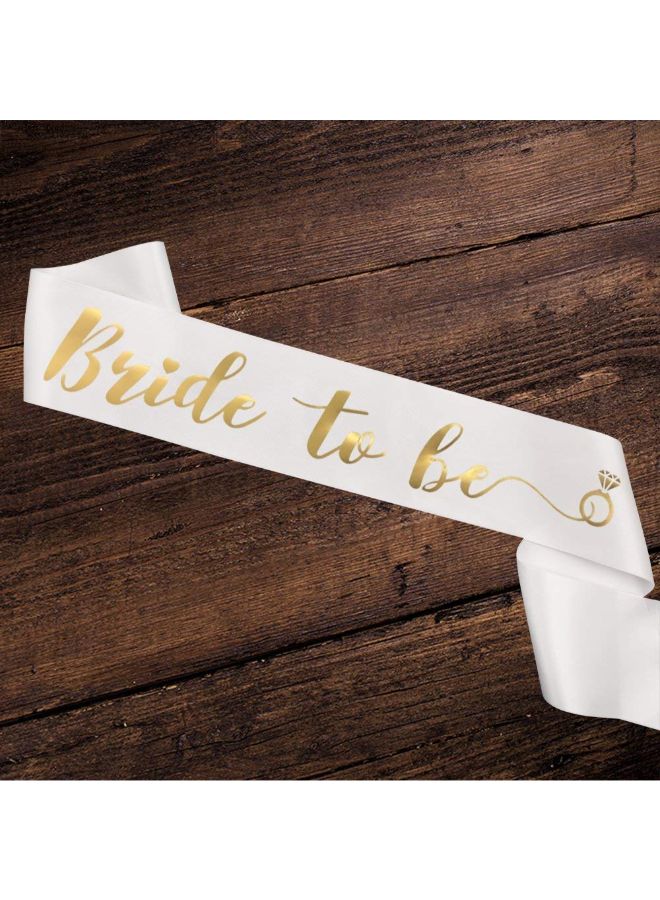 Party Propz - Bride To Be Printed Party Sash - Image 1