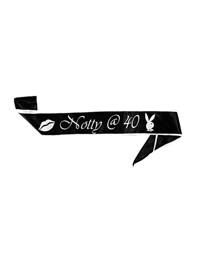 Wanna Party Notty 40 Printed Sash  - Image 1