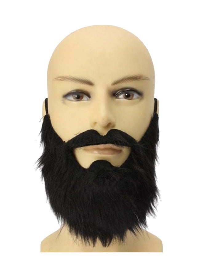 Funny Mustache Fake Beard - Image 1