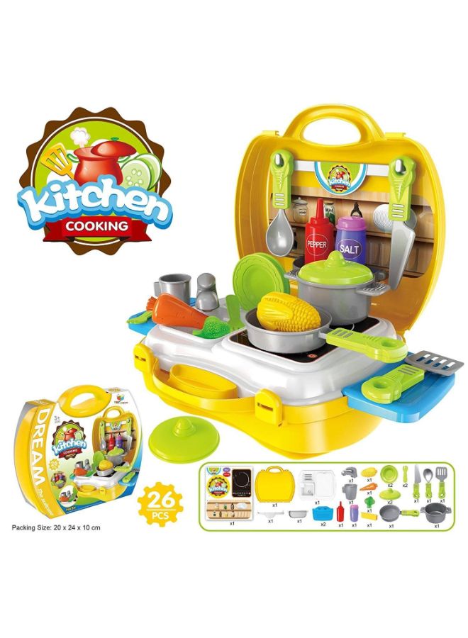 Skywalk - Kitchen Play Toys Suitcase Set - Image 1